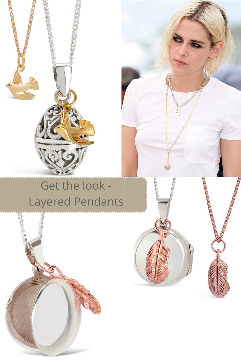 Kristen Stewart rocks the layered pendant look at Cannes.